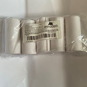 MINI THERMAL PRINTING PAPER 5 ROLLS NWT